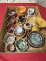 Pinch Pots, Bowls, Vase - All Pottery