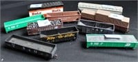 GROUPING OF 10 MISCELLANEOUS COAL CARS & BOX CARS
