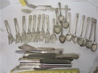 Harmony House Silver plate utensils