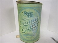 Advertisement; Daisy Hill Peanut Butter Tin with