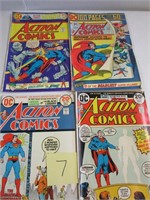 Comics; DC Action #427, 428, 443 (100 pages) & 449