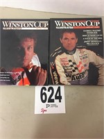 2 Piece Winston Cup Hardback Books