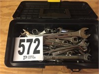 Misc. Wrenches in Plastic Tool Box