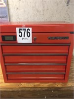 Four Drawer Task Force Tool Box with Lock &