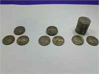 (17) 1928, (5) 1928 D, (4) 1928 S Buffalo Nickels