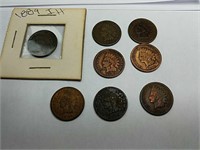 4 each 1889 & 1890 Indian head cent