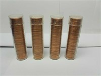 4 rolls of 1965 P Lincoln Pennies