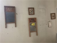 2 Washboards / Wall Decor Frames