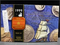 1999 Rpyal Canadian Mint Silver Proof Set