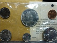 1964 Canada Mint Coin Set