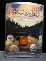 1999 Oh Canada! Mint Coin Set - Sealed