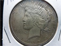 1925 - P US Silver Peace  Dollar