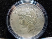 1923 - P US Silver Peace Dollar
