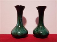 Vases (2X) - Vintage Blue Mountain Pottery