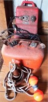 Two Boat Gas Tanks - Anchor - Marker Buoy