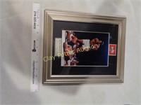 Autographed Muhammad Ali Boxing Photo