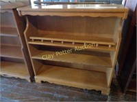 Vintage Wood Book Shelf