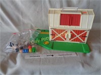 Vintage Fisher-Price Barn Play Set