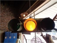 Large Metal Traffic Signal Light