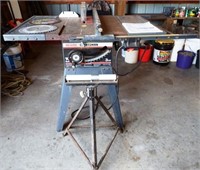Craftsman 3hp 10" Table Saw & Roller Stand
