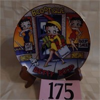 BETTY BOOP "SHOP TILL YOU DROP" COLLECTIBLE PLATE