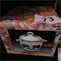SILVER SERVER / CHAFING DISH NEW IN BOX