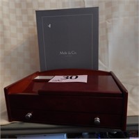 MELLE & CO JEWELRY BOX  LIKE NEW 11   X  8  X  4