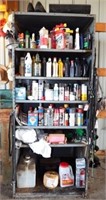 Utility Shelf & Contents Oil Paint & More