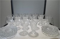 Stunning glassware including tumblers, parfait and