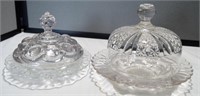 Glass Covered Butter Dishes