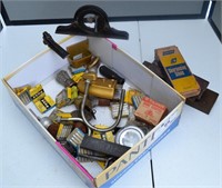 Fuses, levels, sharpening stones and more