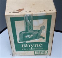 Rhyne Pick Machine in Original Box