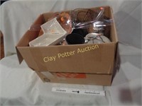 Box of Metal, Ceramic & Pottery Decors