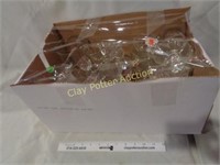 Box of Glass & Crystal Pieces