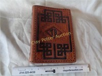 Tooled Leather Notebook Cover