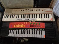 Casio & Kid's Keyboards, both play