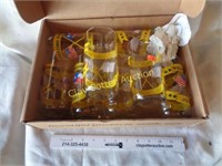 Set of 8 Welcome Home Texas Glasses