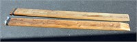 Pair of 8' Long Wood Ramps for Pickup Trailer