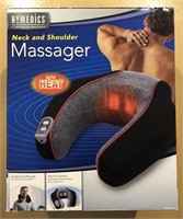 Homedics neck and shoulder massager w/ heat