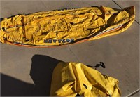 Sevylor yellow inflatable kayak