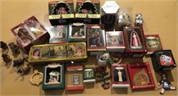 Christmas ornaments, holiday collectibles