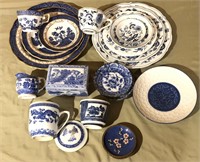 21pc Assorted hand painted Japanese ceramic