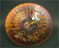 9” N Peacocks Flared Plate w/ Ribbed Ext. – Soda