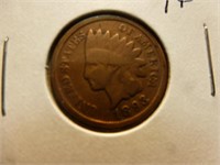 1893 Indian Head Penny - One Cent
