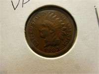 1903 US Indian Head Penny - One Cent