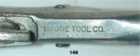 BRIDGE TOOL CO. nickel plated saw set