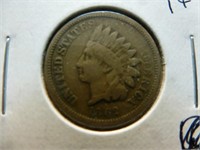 1862 Indian Head Penny - One Cent