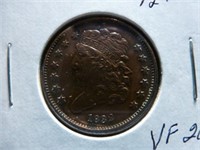 1832 US Half Cent Coin