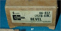 Original box for 6 Stanley No. 46-812 bevels