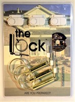 New The Lock Door Chain Lock 3 in Package